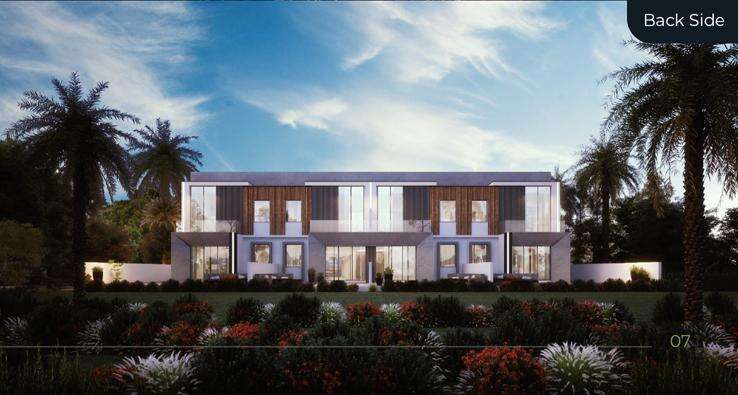 A 6-bedroom townhouse that reflects luxury with a private pool.