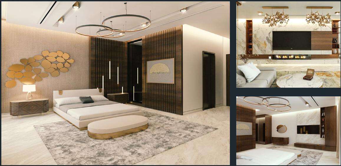 A 6-bedroom townhouse that reflects luxury with a private pool.