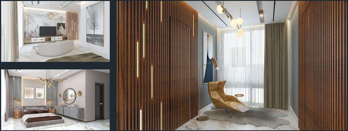 A 6-bedroom townhouse that reflects luxury with a private pool.
