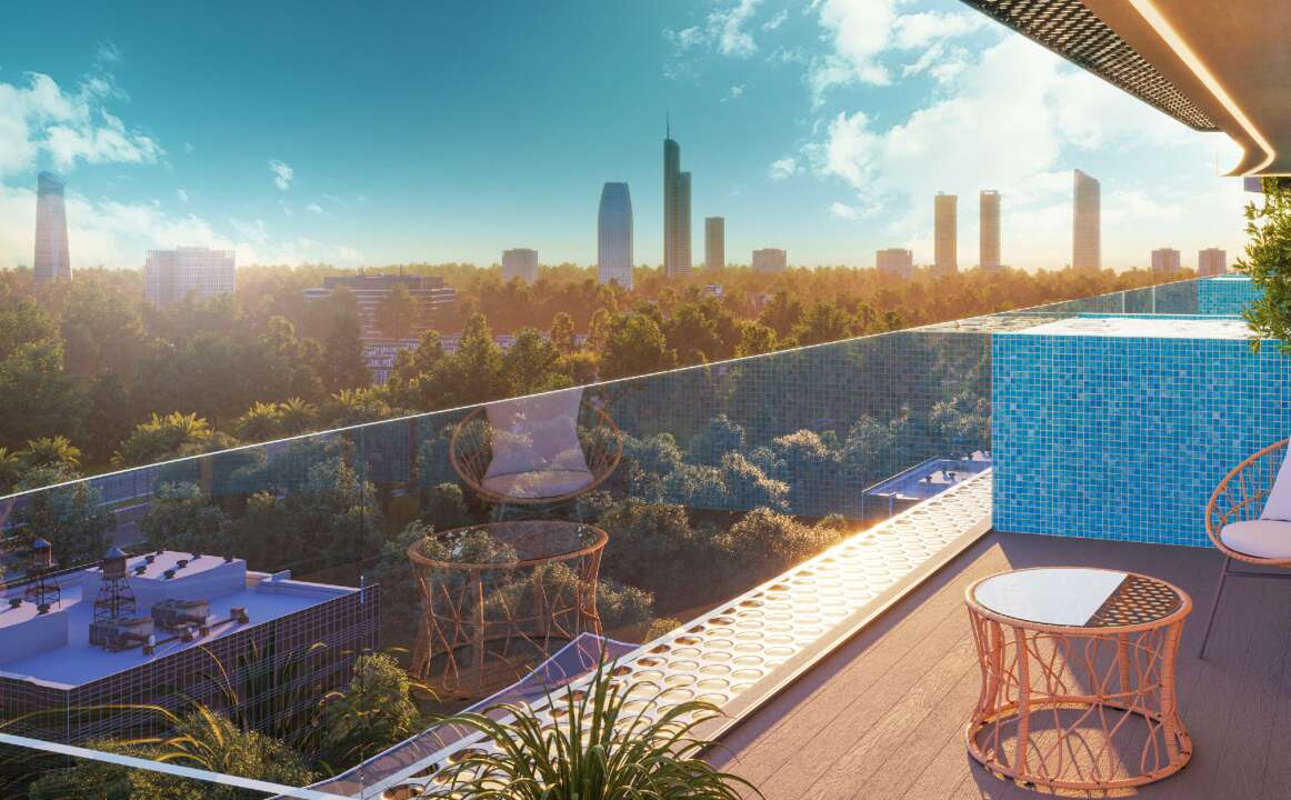 Exquisite studio with private pool