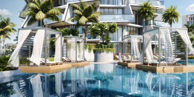 Elegant Two-Bedroom Retreat with private pool