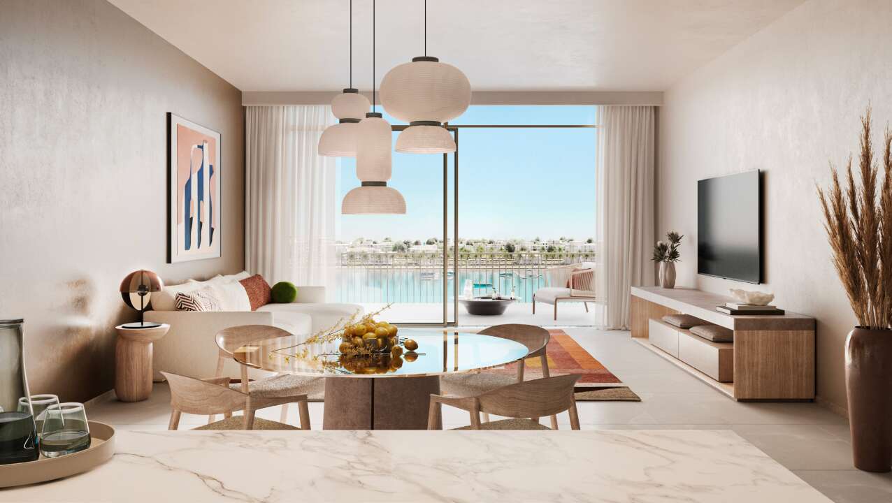 A unique one-bedroom apartment with a stunning sea view