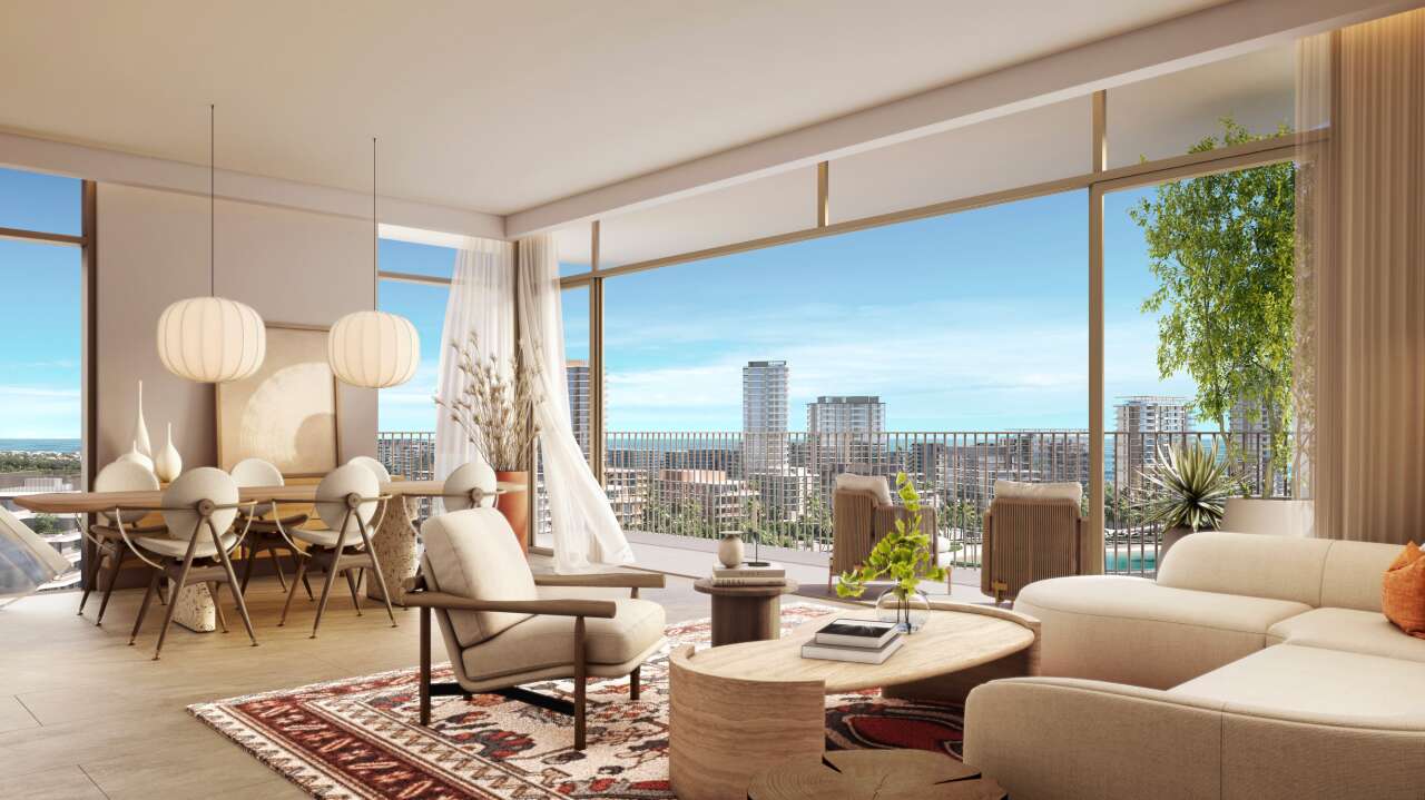 A unique one-bedroom apartment with a stunning sea view