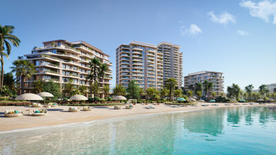 A unique Two-bedroom apartment with a stunning sea view