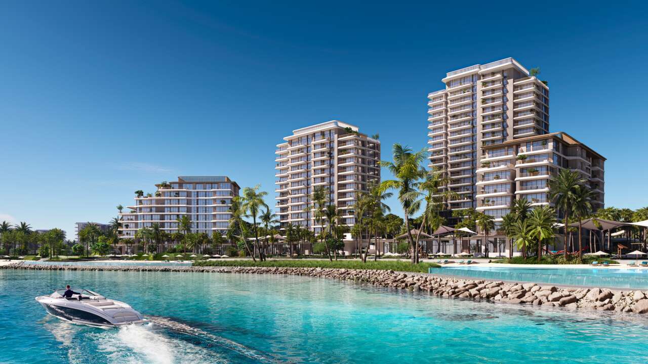 A unique three-bedroom apartment with a stunning sea view