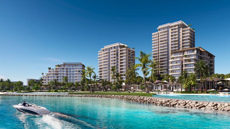 A unique three-bedroom apartment with a stunning sea view