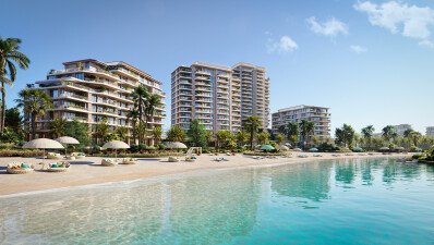 A unique three-bedroom apartment with a stunning sea view