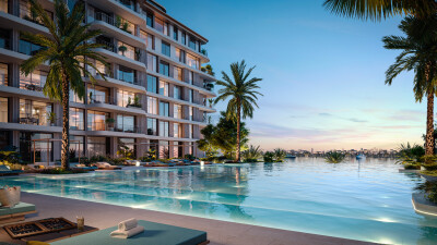 A unique three-bedroom apartment with a stunning sea view