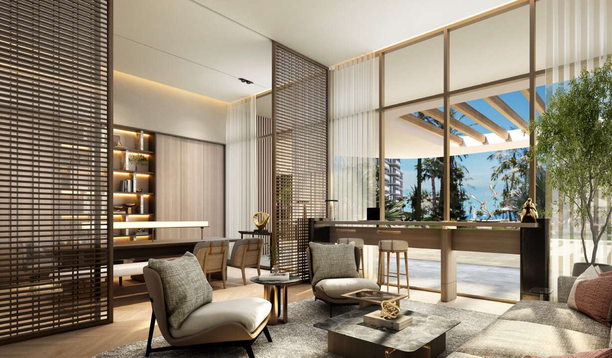 A unique Four-bedroom penthouse with a stunning sea view