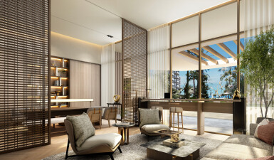A unique Four-bedroom penthouse with a stunning sea view
