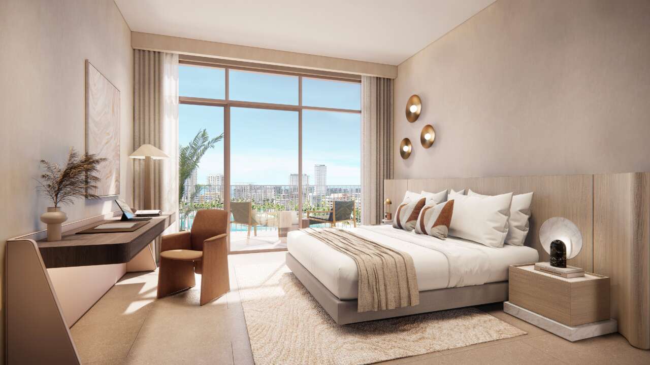A unique Four-bedroom penthouse with a stunning sea view