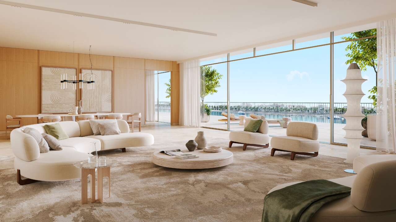 A unique Four-bedroom penthouse with a stunning sea view