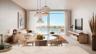 A unique Four-bedroom penthouse with a stunning sea view