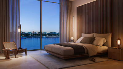 A unique Four-bedroom penthouse with a stunning sea view