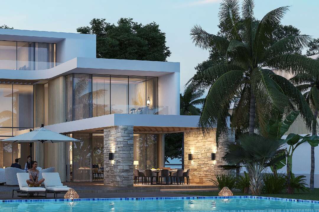فيلا فاخرة  خمس غرف بإطلالة خلابة وتصميم عصري
